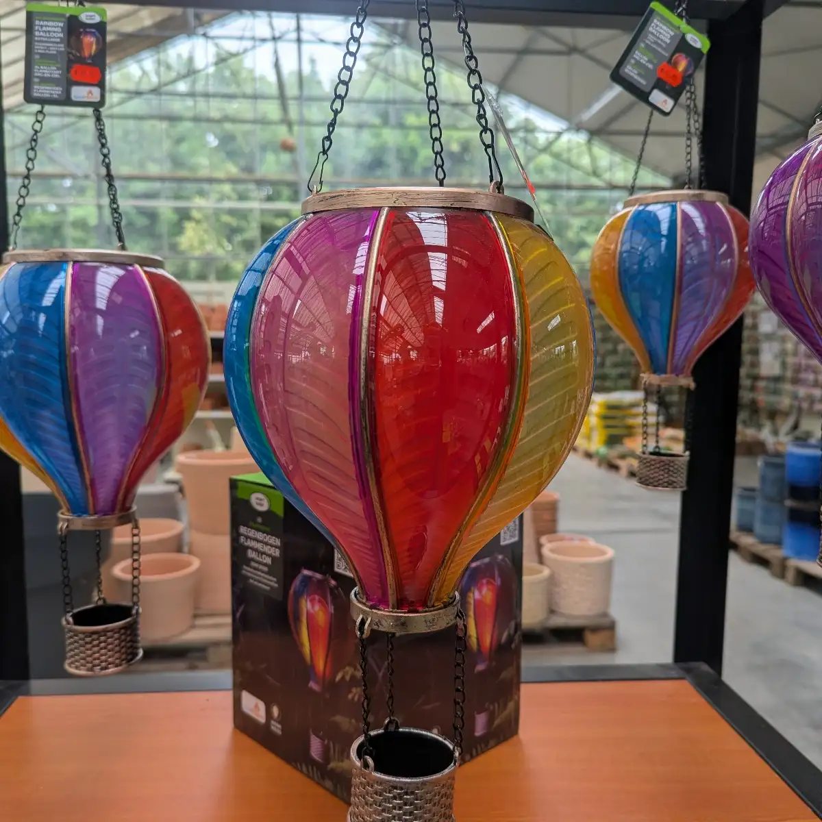 Ballon Flamboyant Arc-en-ciel 62 cm x 20 cm
