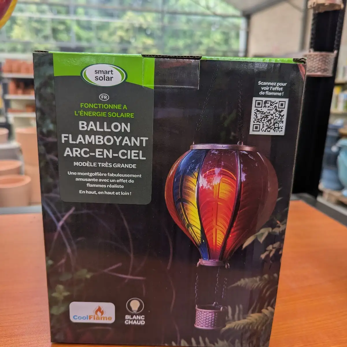 Ballon Flamboyant Arc-en-ciel 62 cm x 20 cm