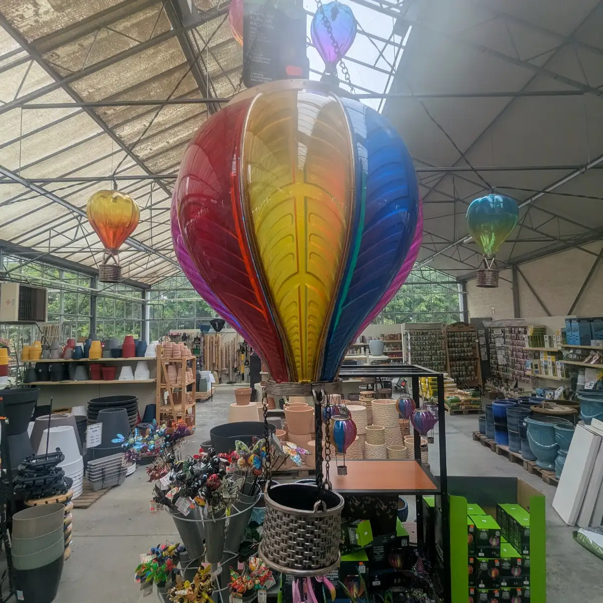 Ballon Flamboyant Arc-en-ciel 80 cm x 29 cm